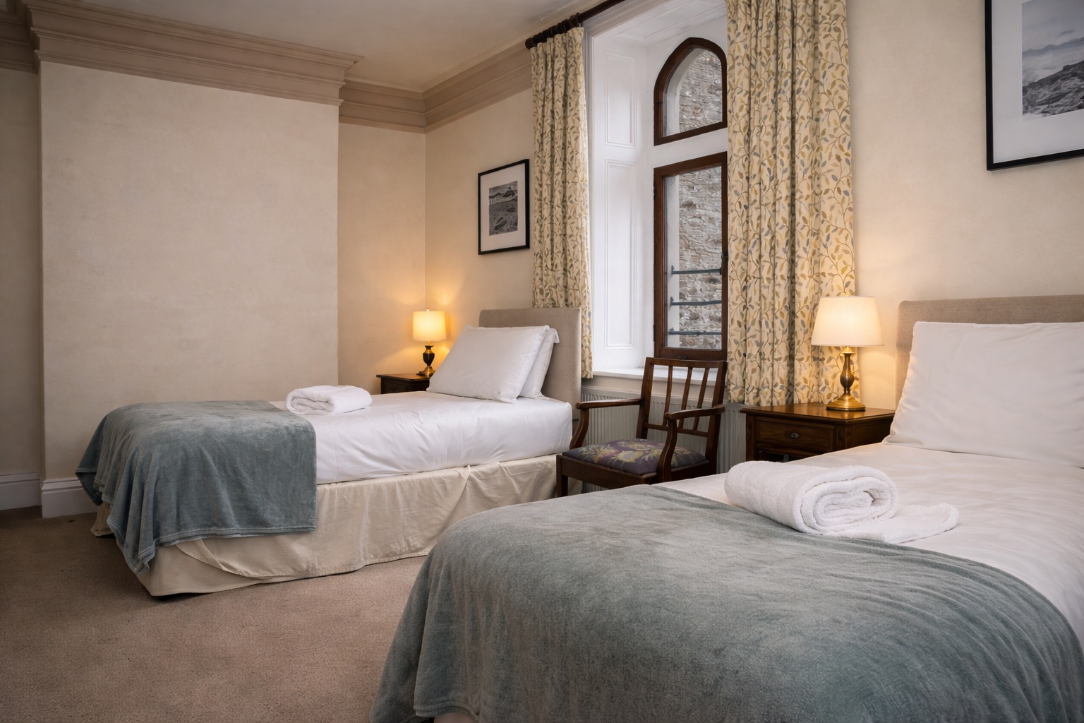 Clocktower Twin Bedroom