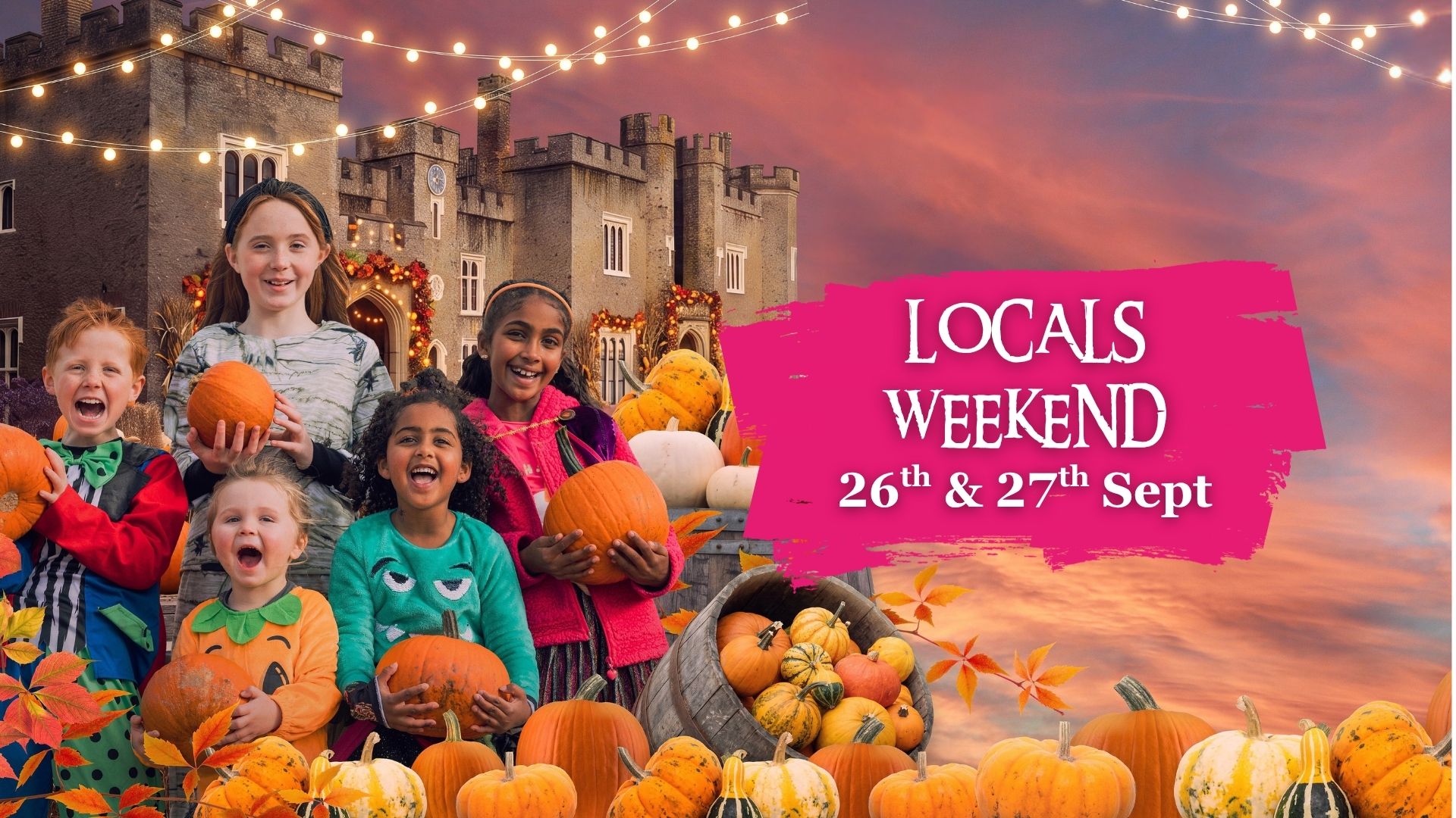 Pumpkins At The Castle Banner (5)