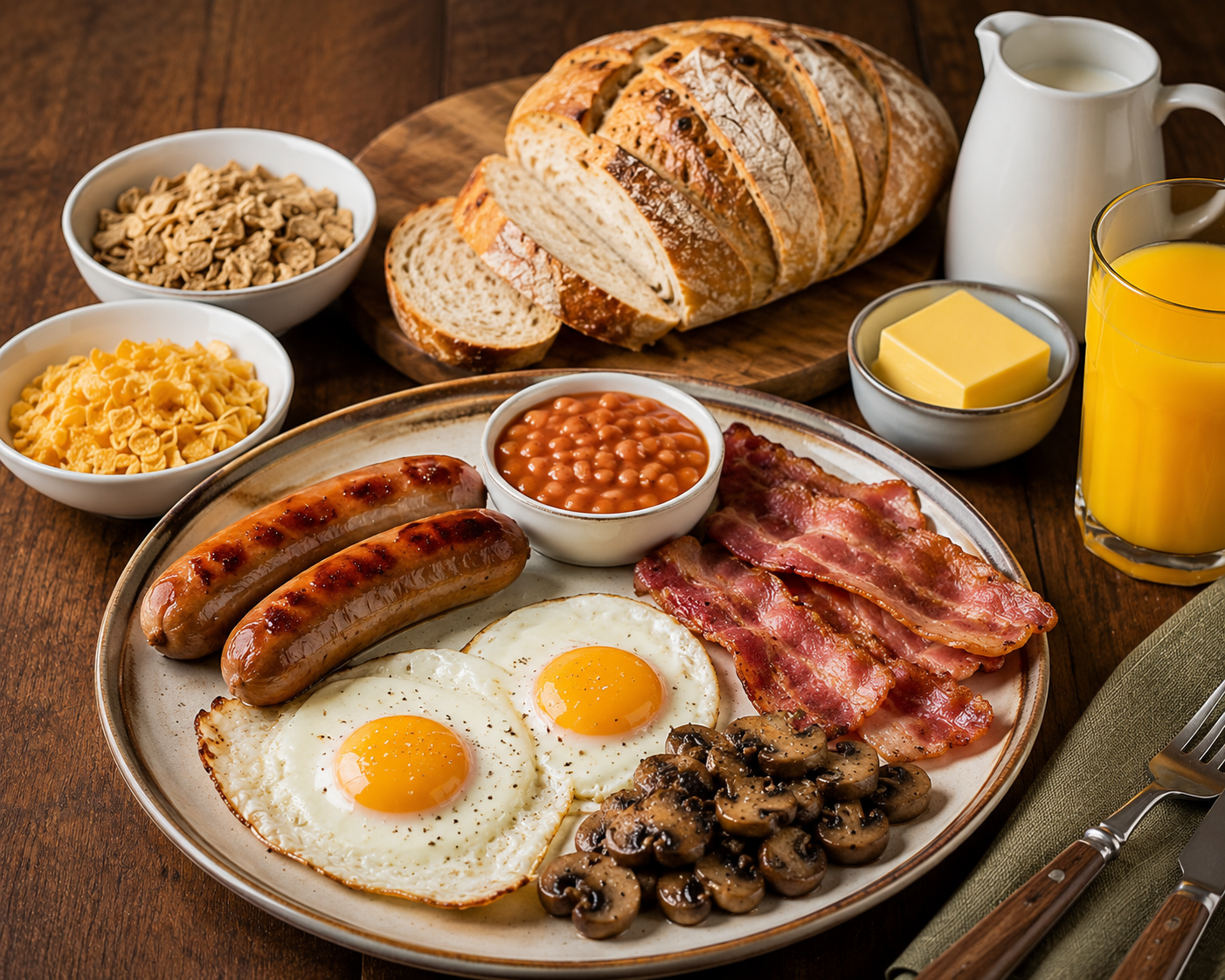 The Hearty English Breakfast