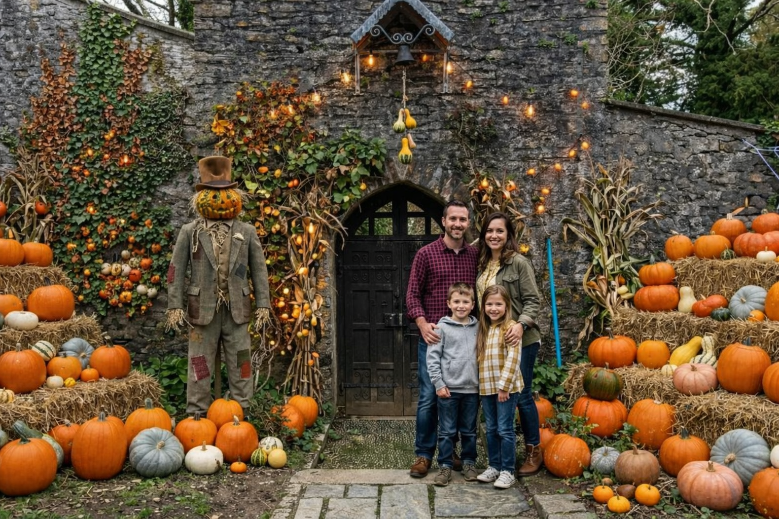 Pumpkins At The Castle