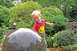 Floating Marble Ball