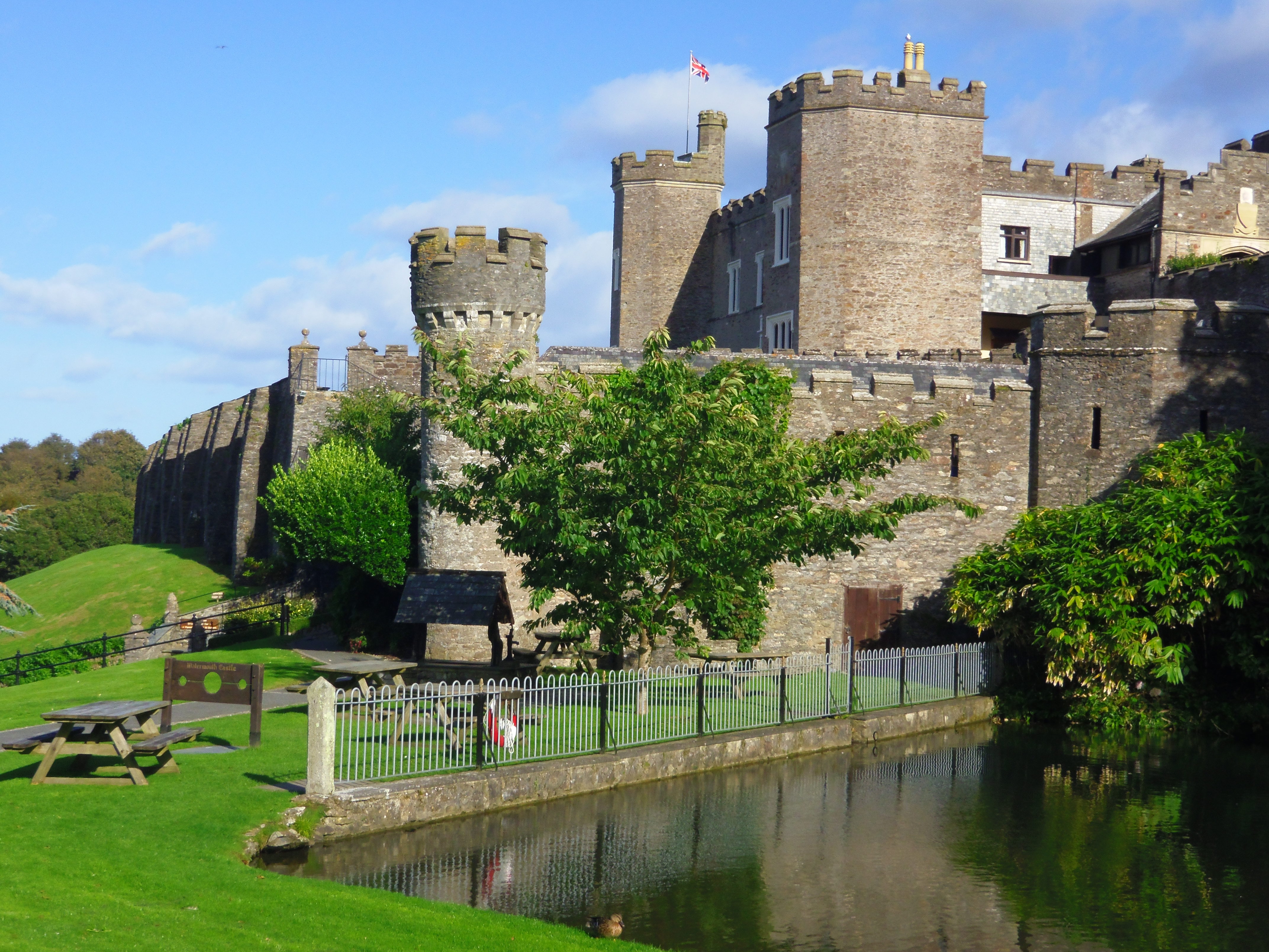 View Watermouth Castle Side View
