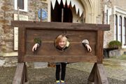 Child in Medieval Pillory