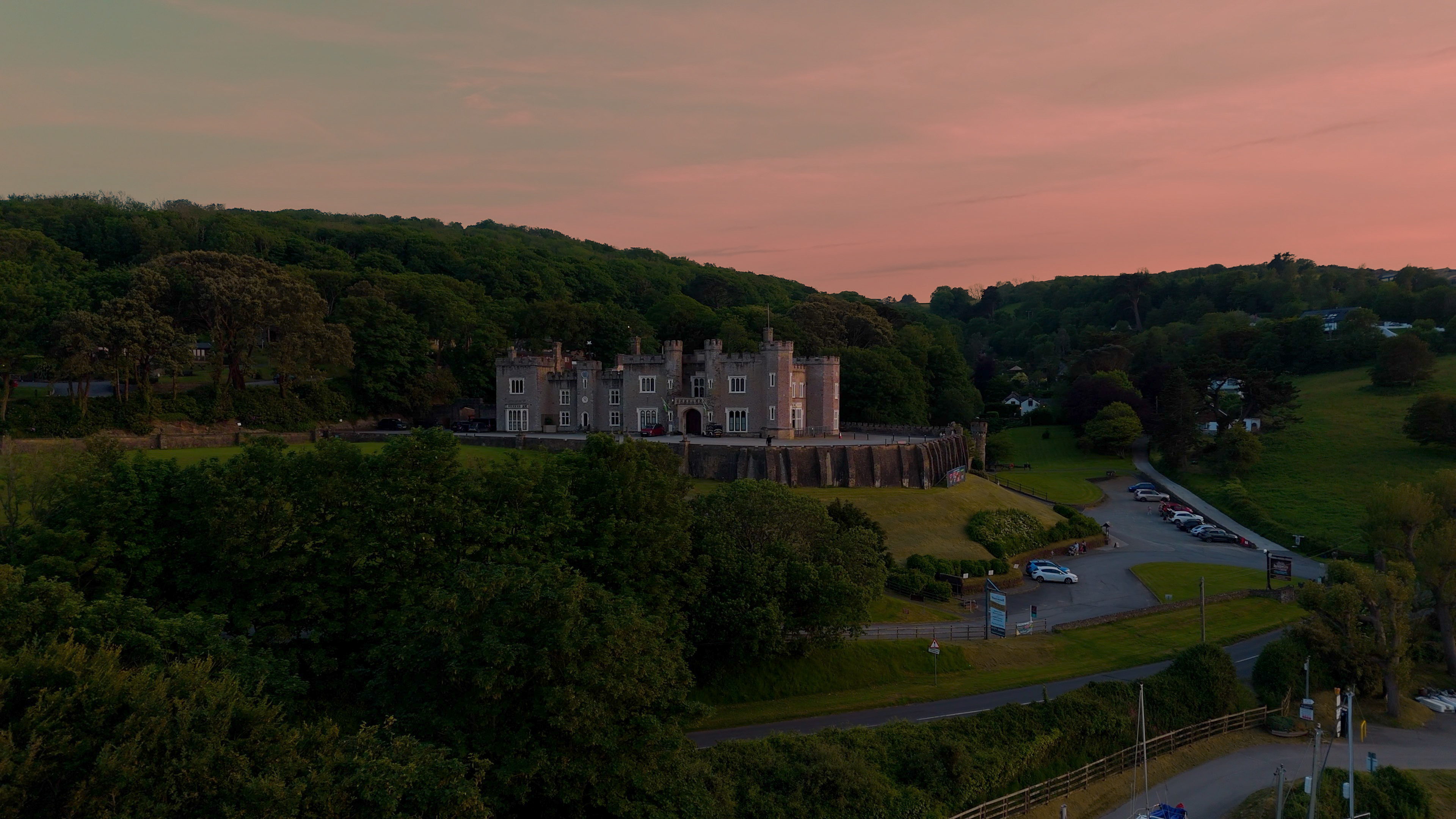 Twilight At Watermouth Castle